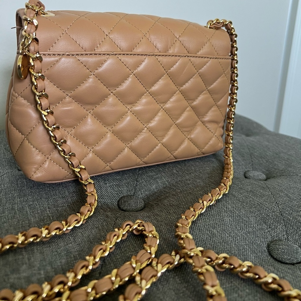 G by Giuliana Black Label Quilted Lamb Leather Crossbody - Picture 10 of 10